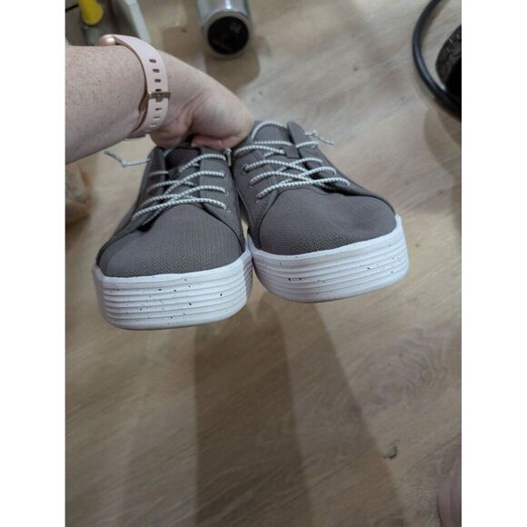 Men's Hey Dude Cody Sport Mesh Charcoal Gray Slip On Tennis Shoes Sneakers Sz 14 - Picture 10 of 16